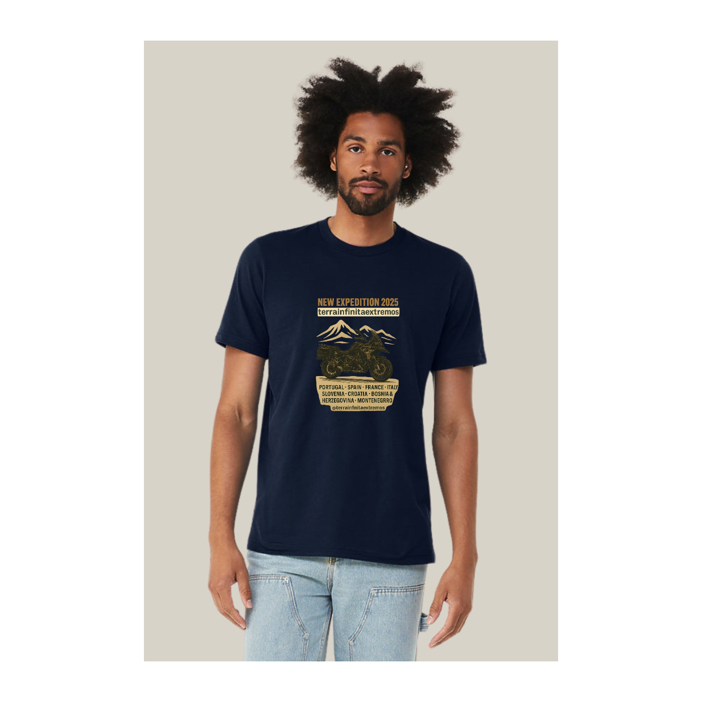 Camiseta Pima Azul Marinho