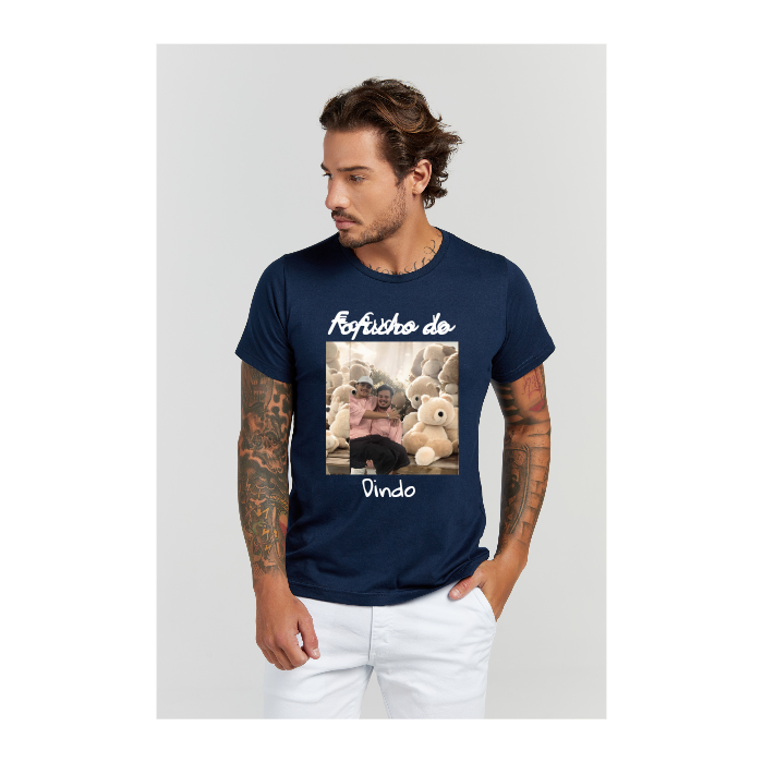 Camiseta Premium Azul Marinho