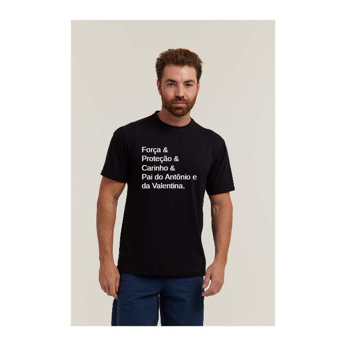 Camiseta Pima Preto
