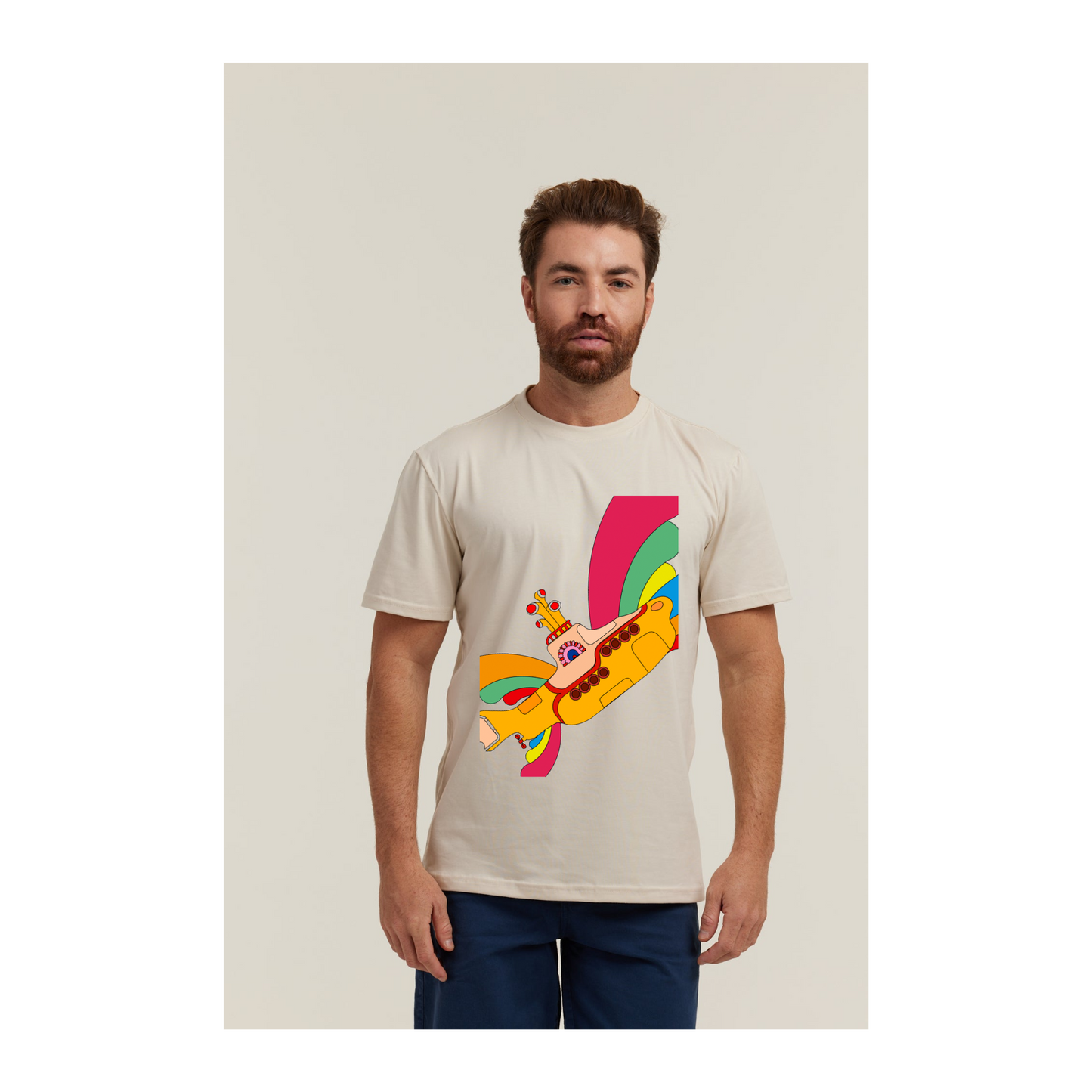 Camiseta Pima Areia
