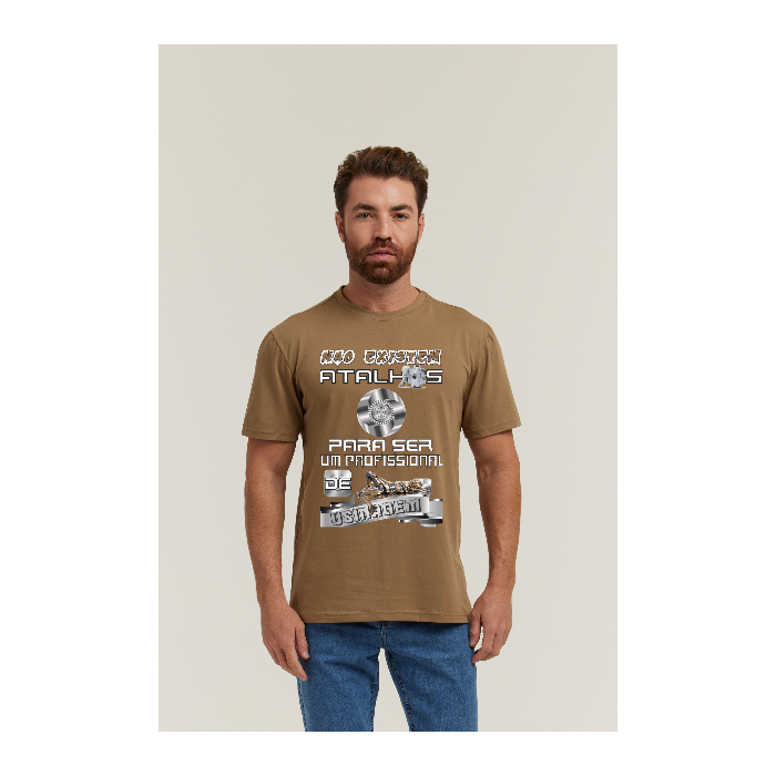 Camiseta Pima Verde Militar