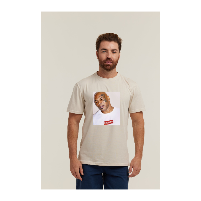 Camiseta Pima Areia
