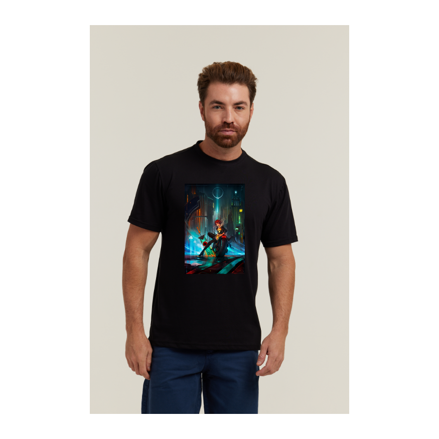 Camiseta Pima Preto