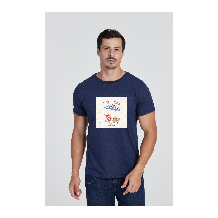 Camiseta Básica Azul Marinho