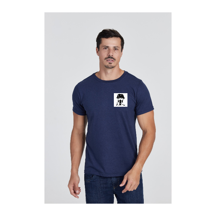 Camiseta Básica Azul Marinho