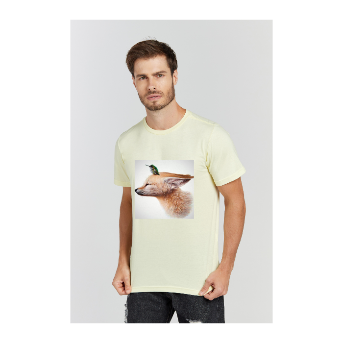 Camiseta Premium Amarelo Bebê