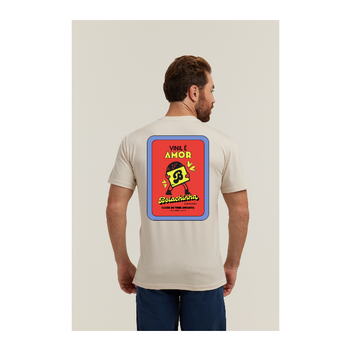 Camiseta Pima Areia