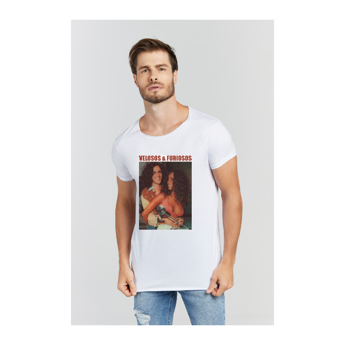 Camiseta Longline Branco