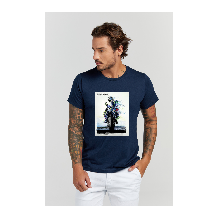 Camiseta Premium Azul Marinho