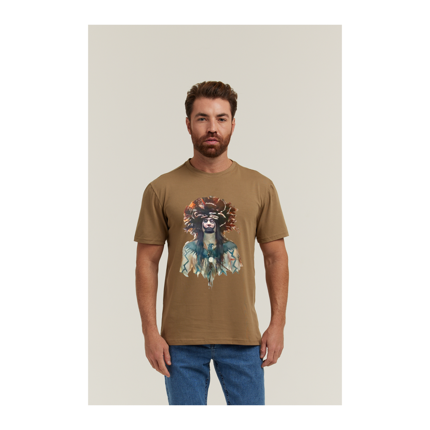 Camiseta Pima Verde Militar