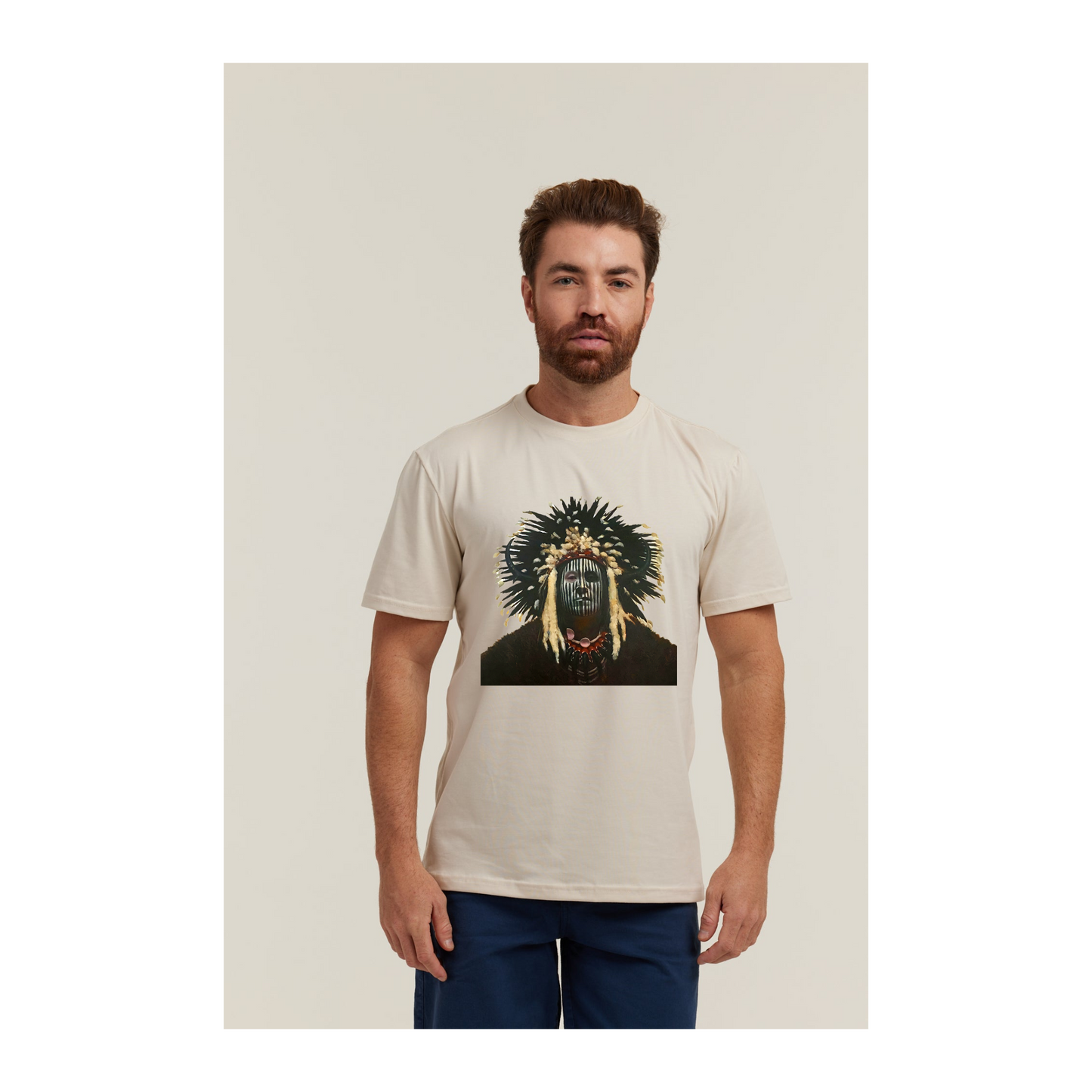 Camiseta Pima Areia