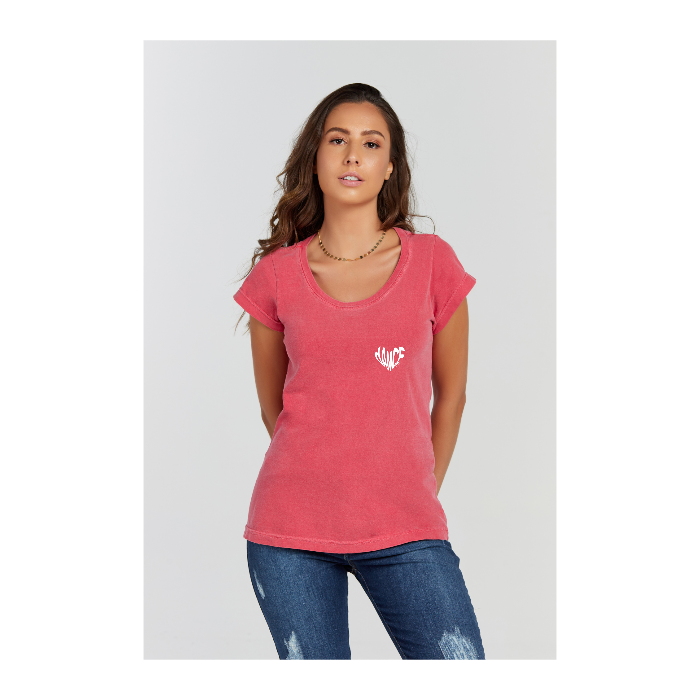 Baby long Estonada Vermelho