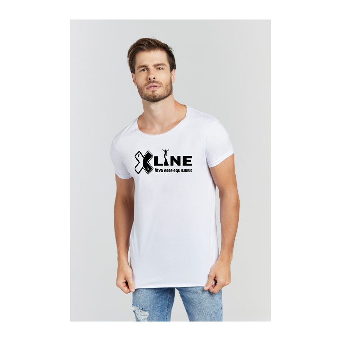 Camiseta Longline Branco
