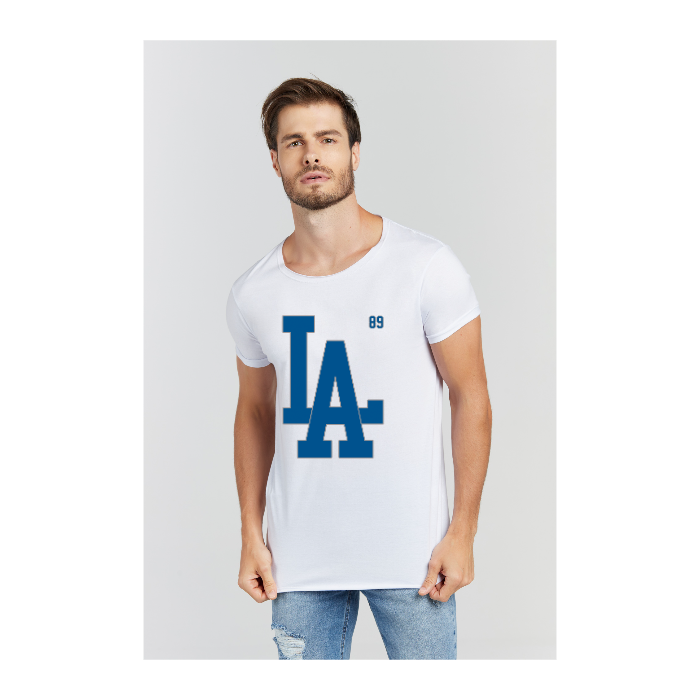 Camiseta Longline Branco