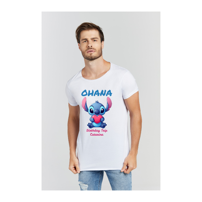 Camiseta Longline Branco