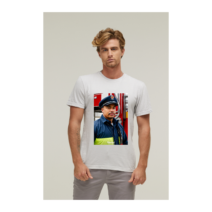 Camiseta Estonada Branco Gelo