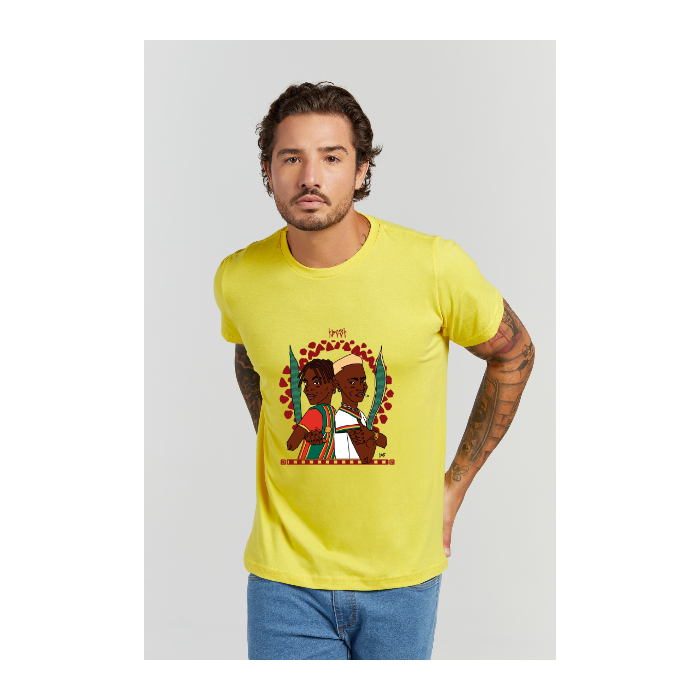 Camiseta Premium Amarelo Canário