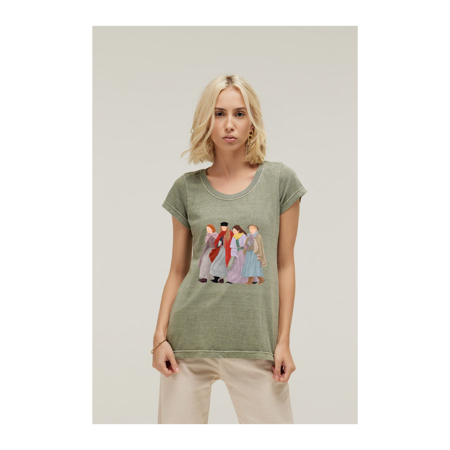 Baby long Estonada Verde Militar