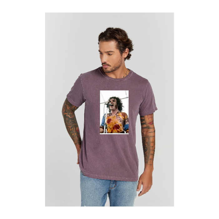 Camiseta Estonada Roxo