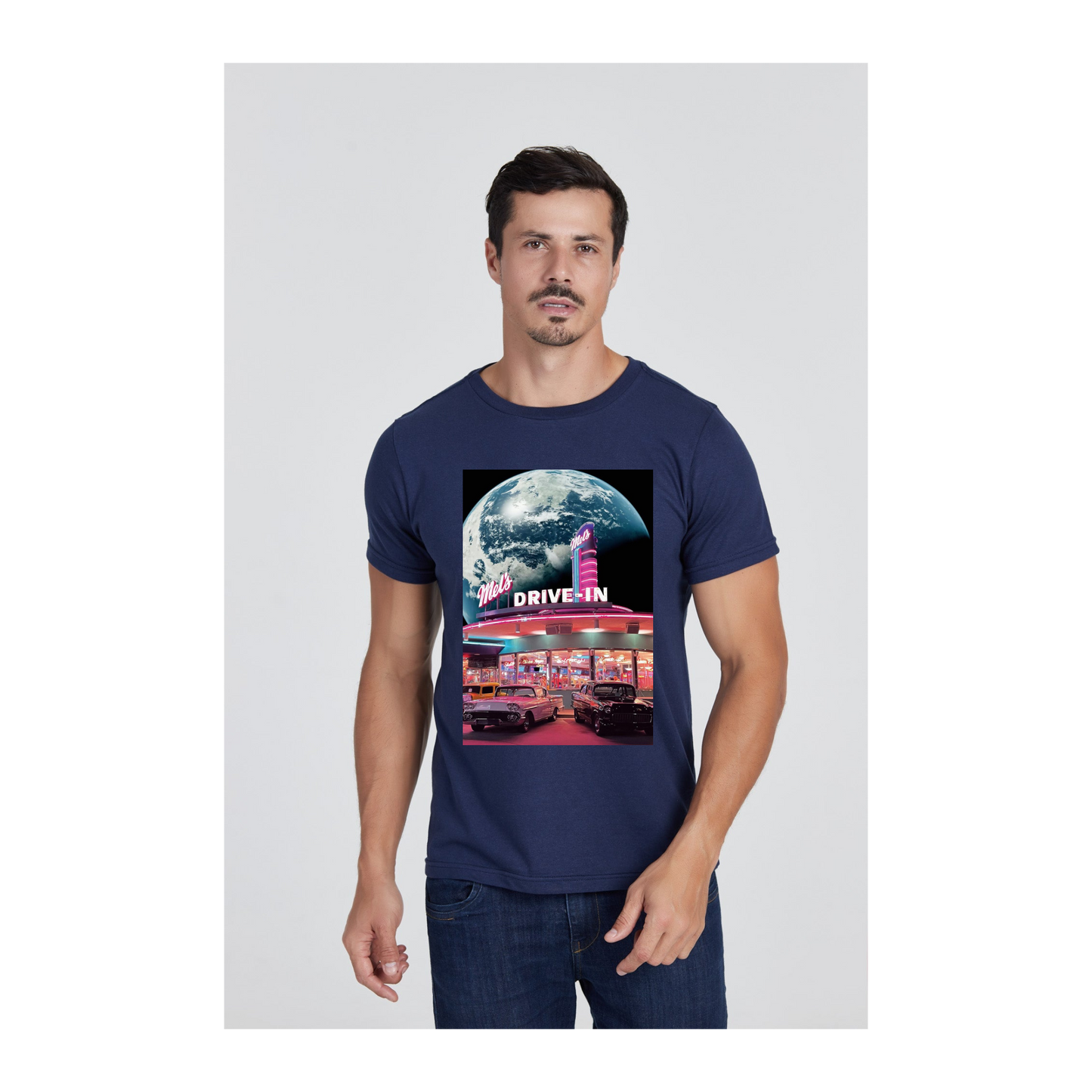 Camiseta Básica Azul Marinho
