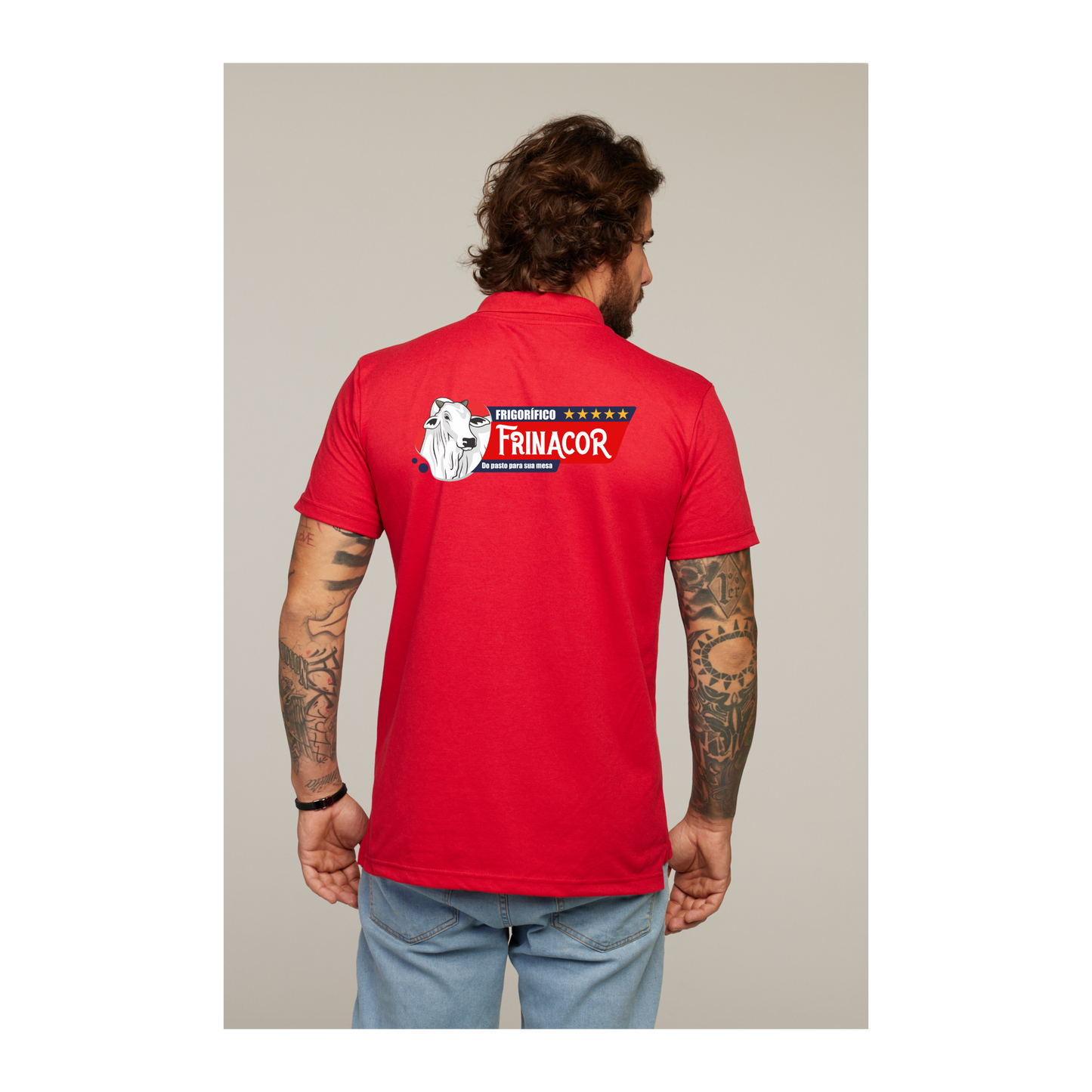 Camisa Polo Vermelho