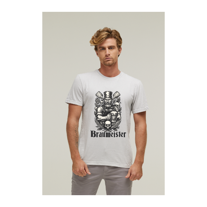 Camiseta Estonada Branco Gelo