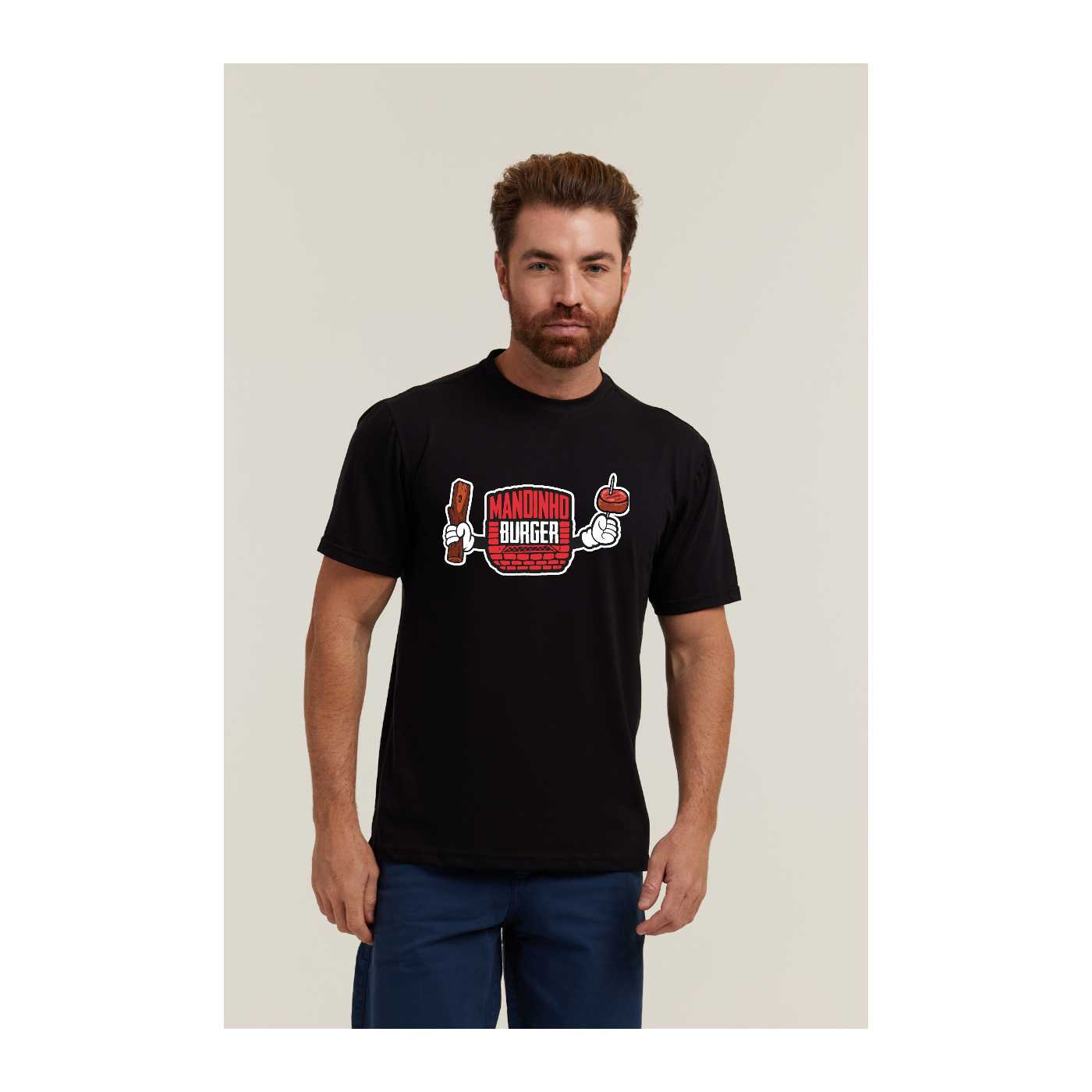 Camiseta Pima Preto
