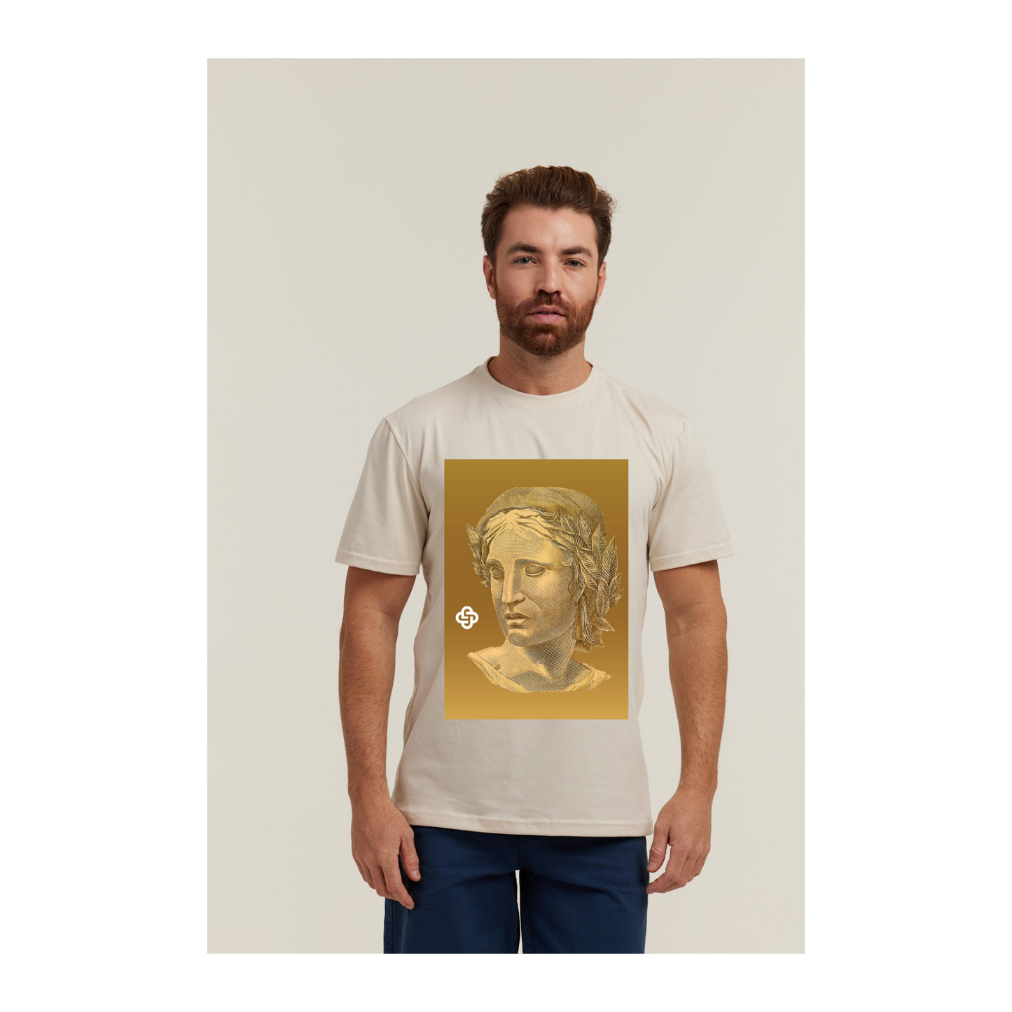 Camiseta Pima Areia