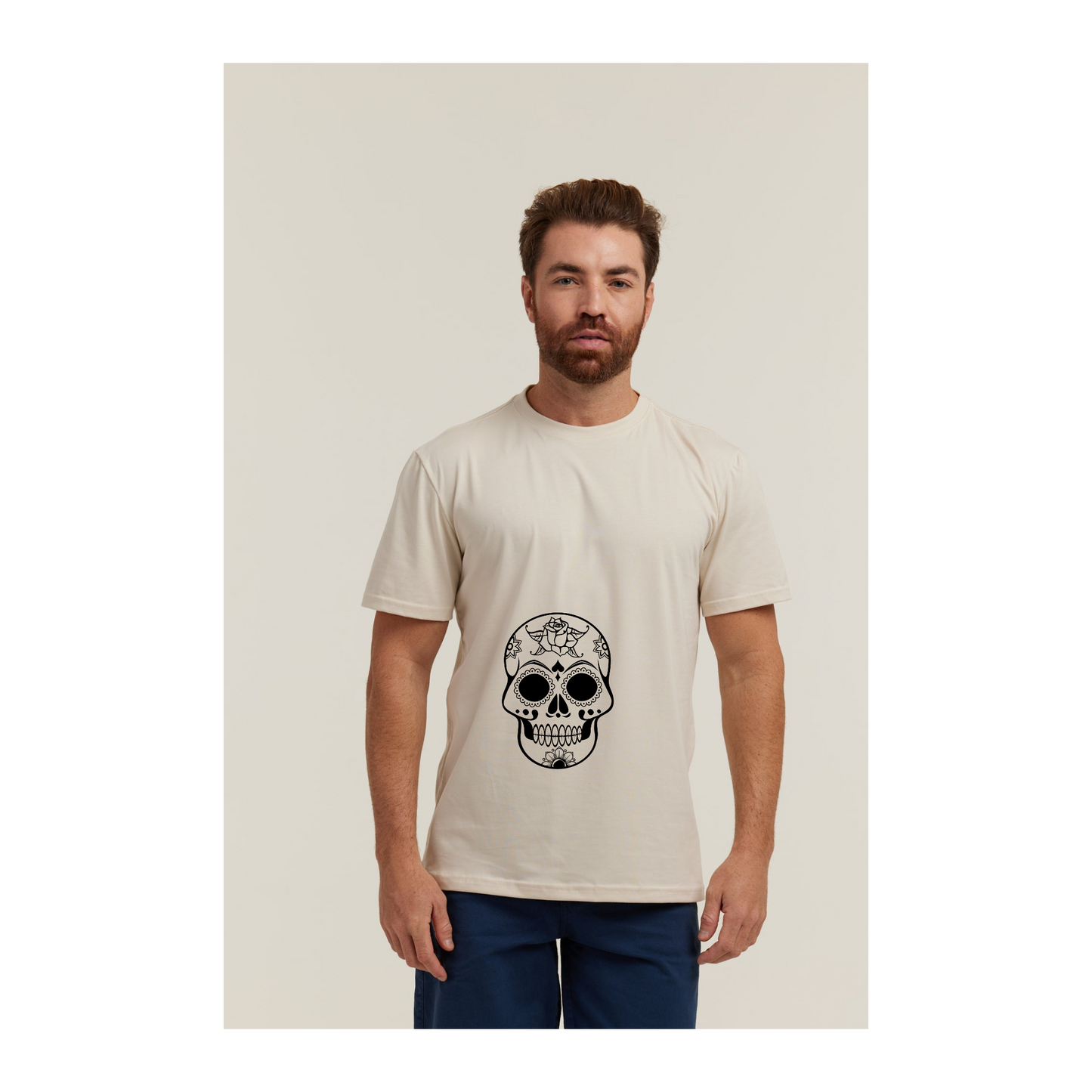 Camiseta Pima Areia