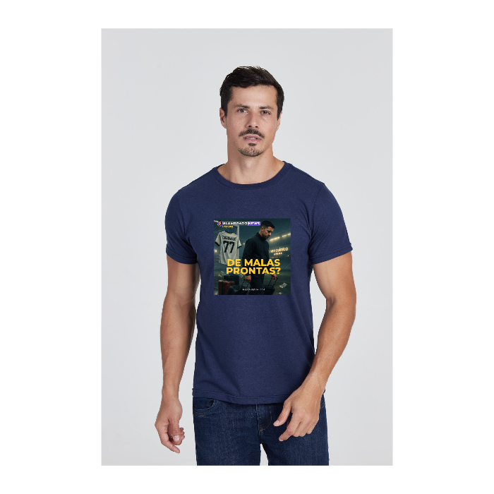 Camiseta Básica Azul Marinho