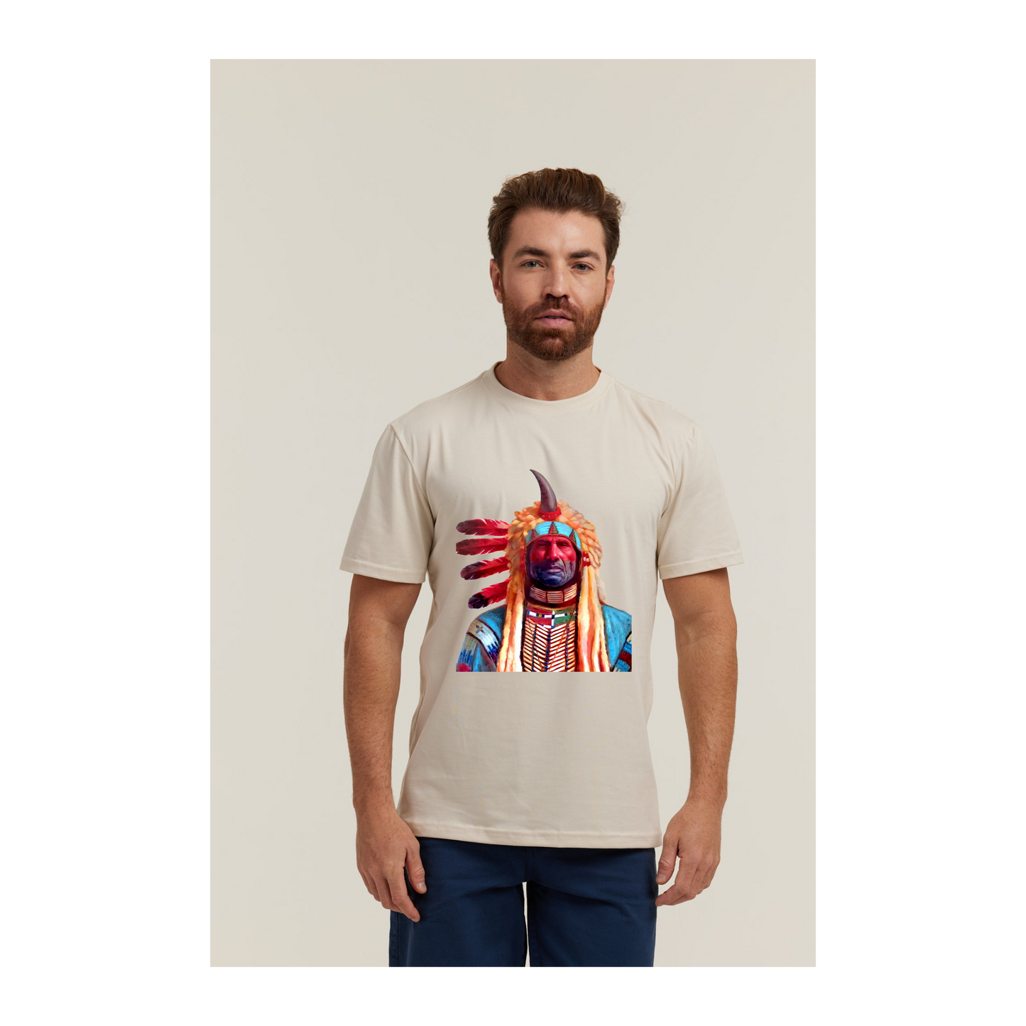 Camiseta Pima Areia