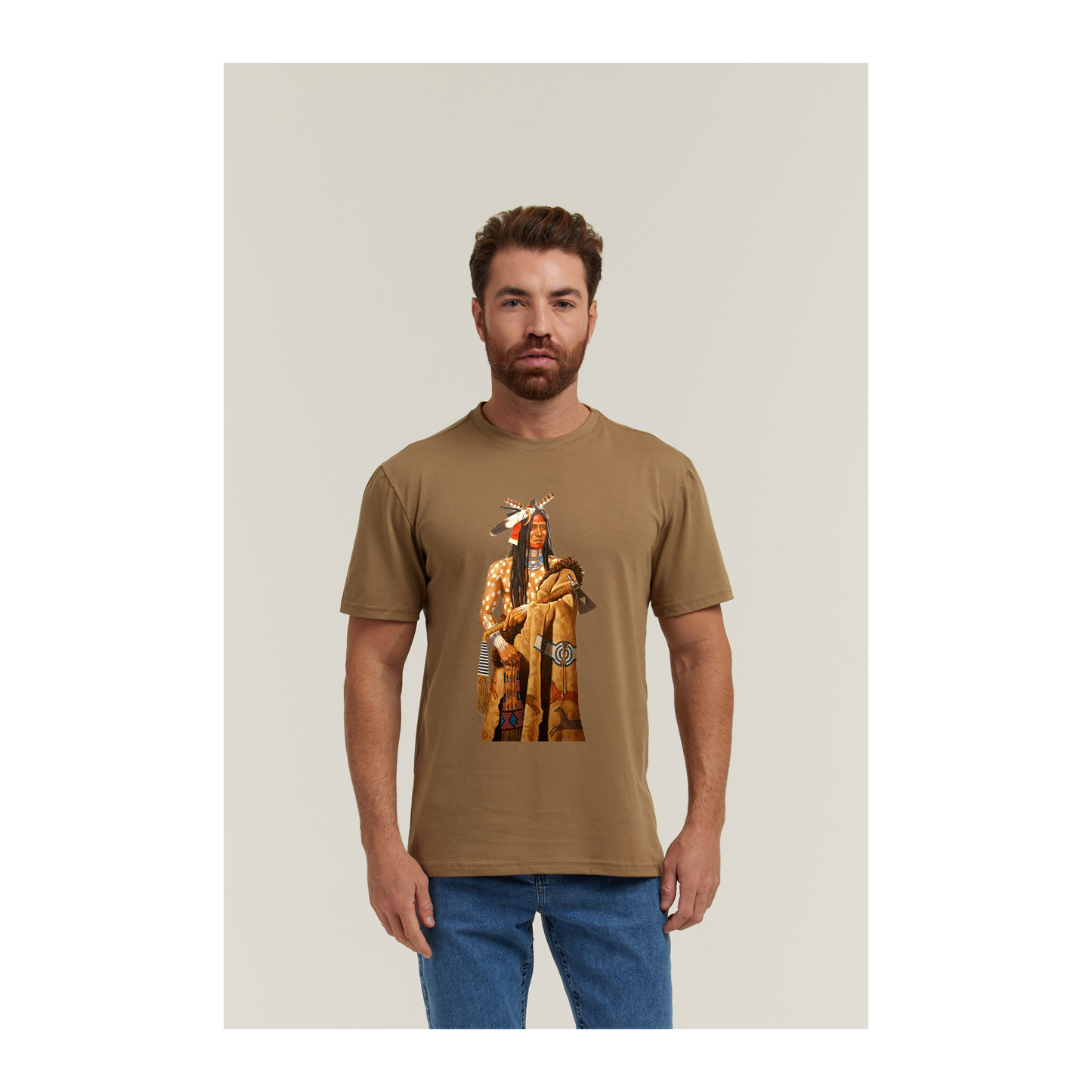 Camiseta Pima Verde Militar