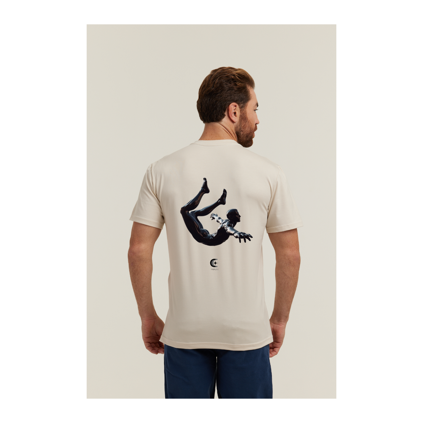 Camiseta Pima Areia