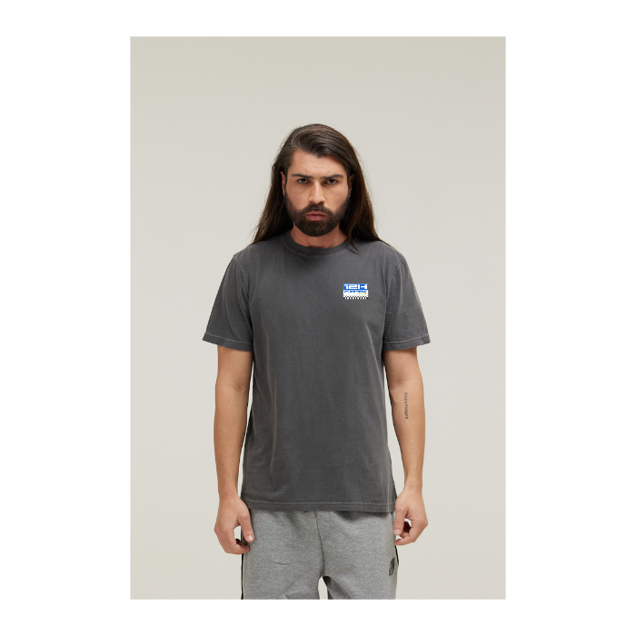 Camiseta Estonada Cinza Chumbo