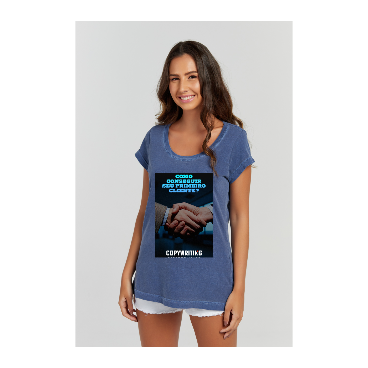 Baby long Estonada Azul Marinho