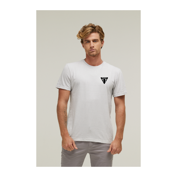 Camiseta Estonada Branco Gelo
