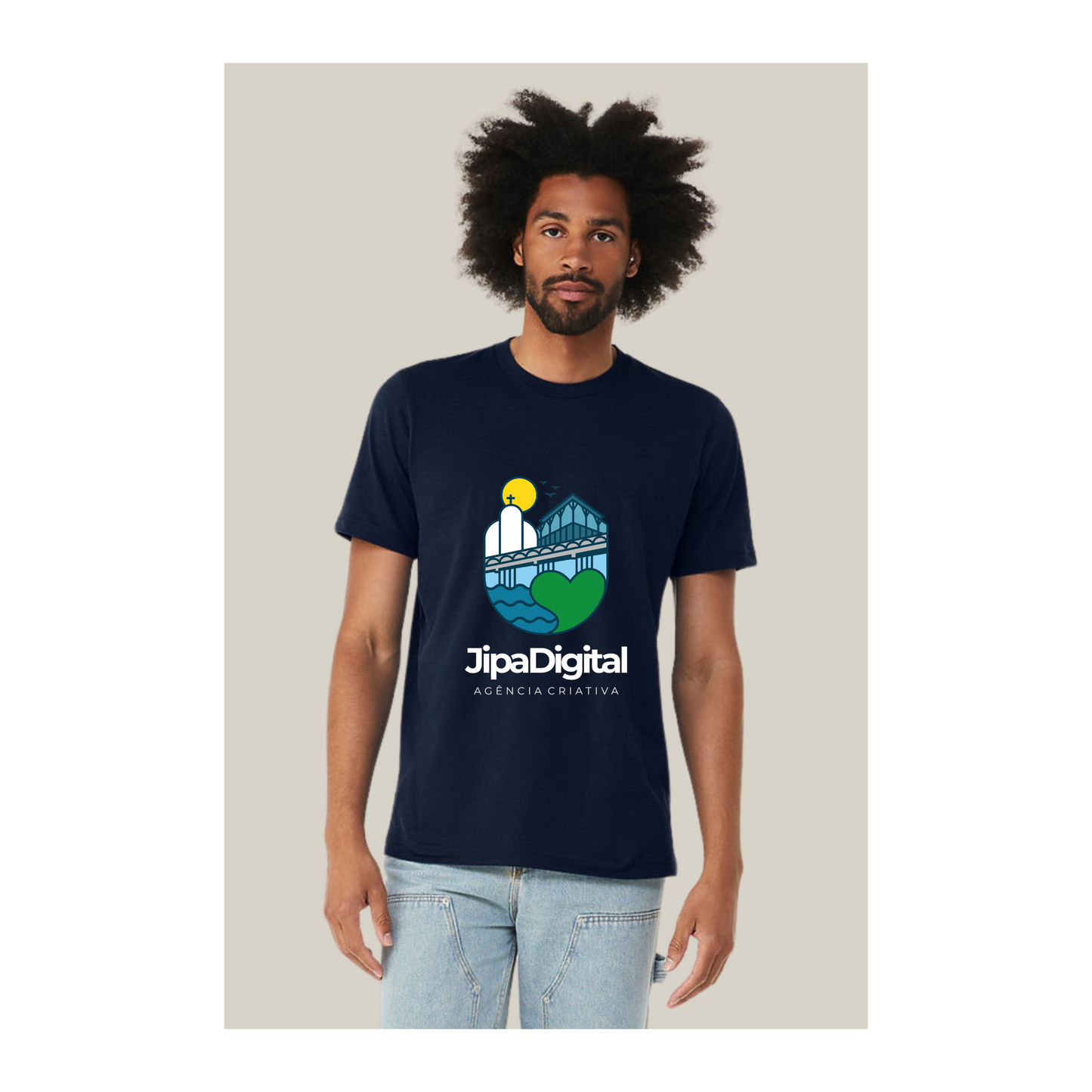 Camiseta Pima Azul Marinho