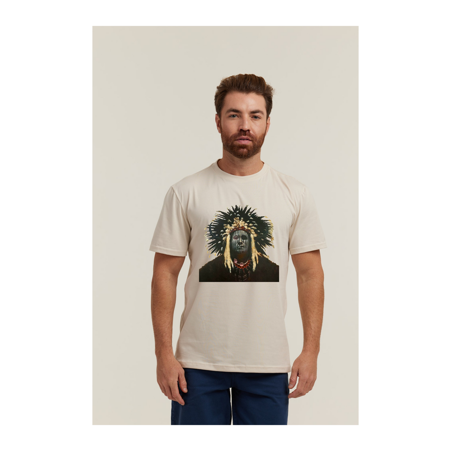 Camiseta Pima Areia