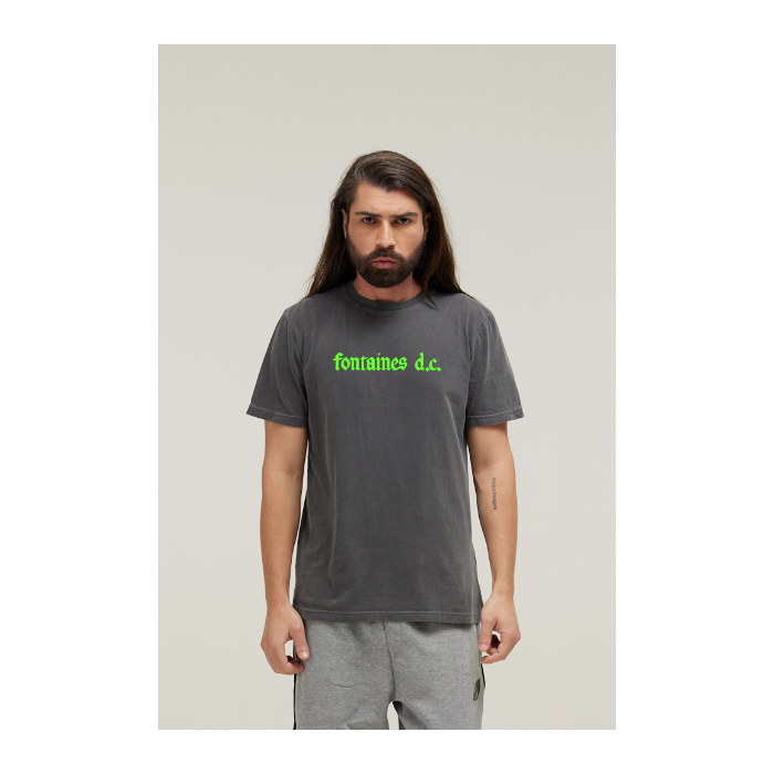 Camiseta Estonada Cinza Chumbo