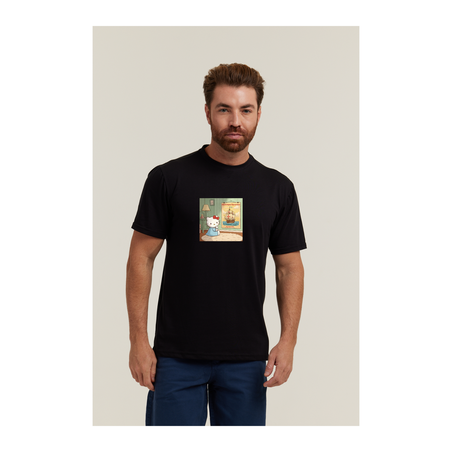 Camiseta Pima Preto