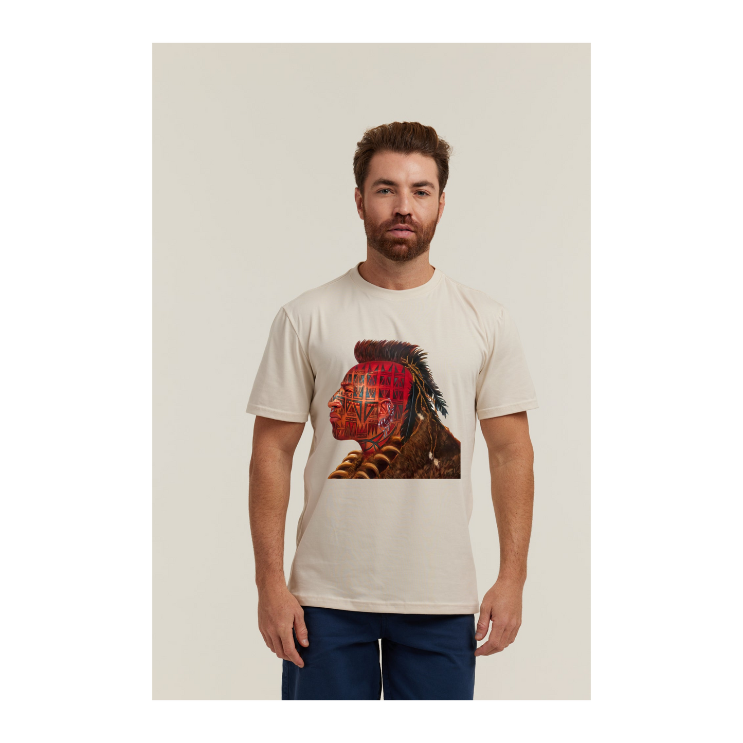 Camiseta Pima Areia