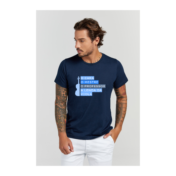 Camiseta Premium Azul Marinho