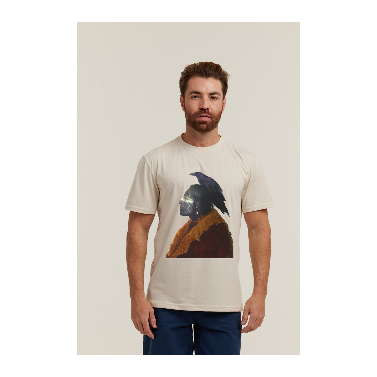 Camiseta Pima Areia