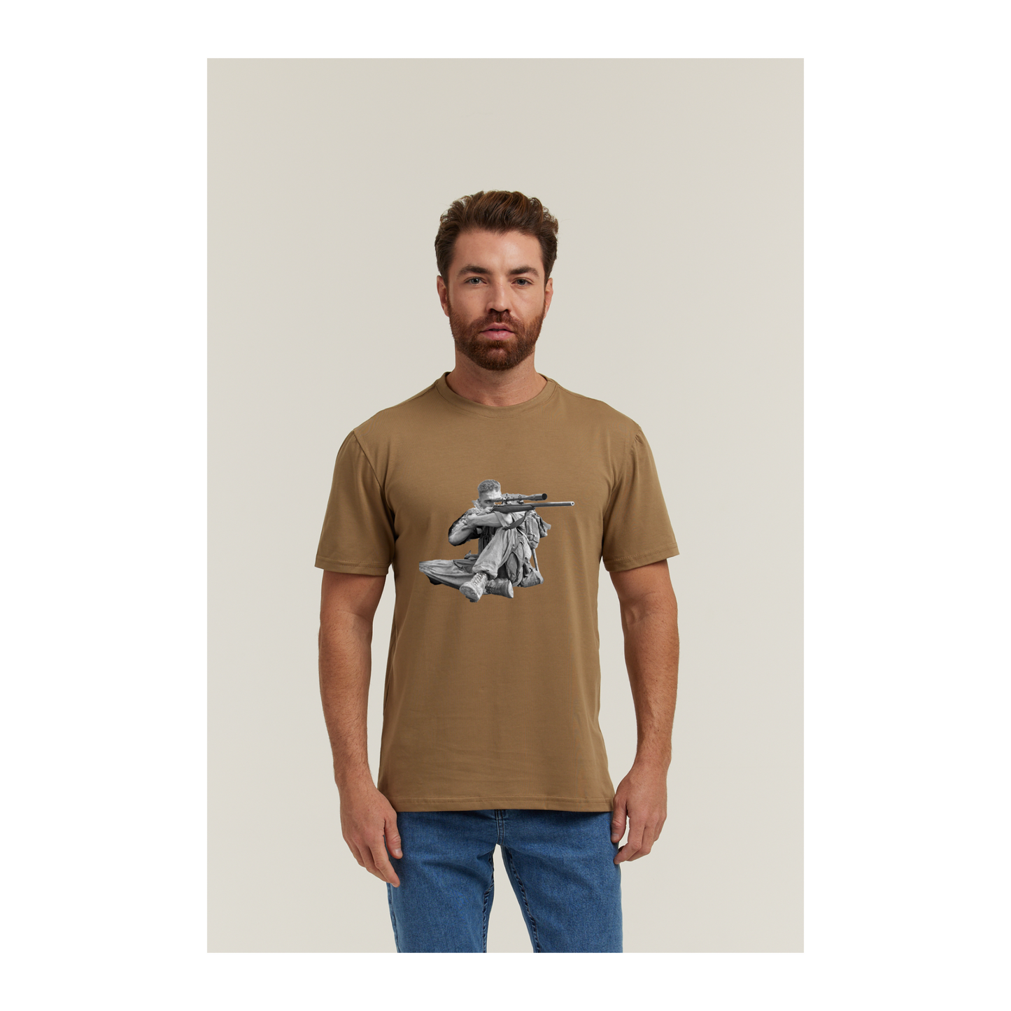 Camiseta Pima Verde Militar