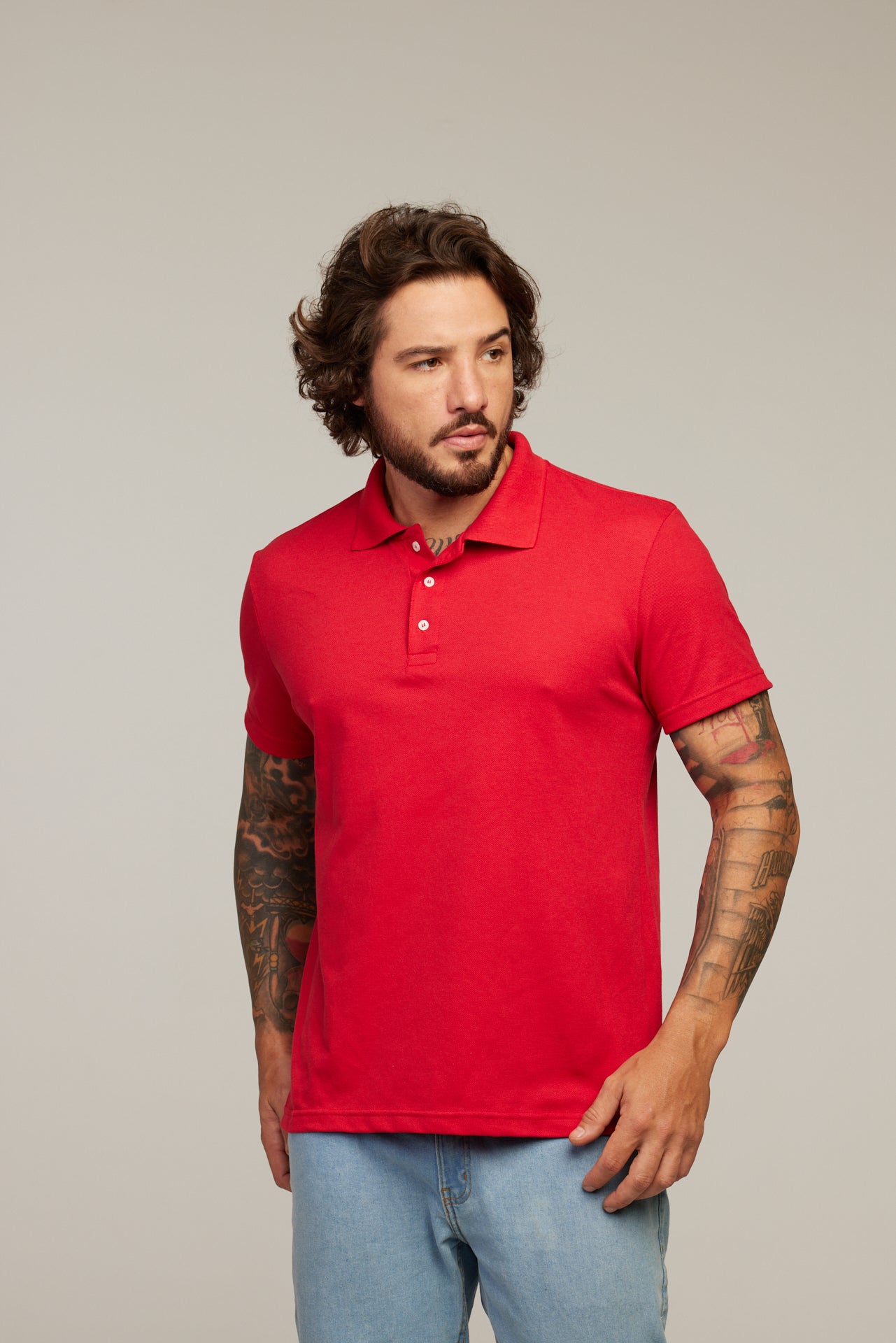 Camisa Polo Vermelho