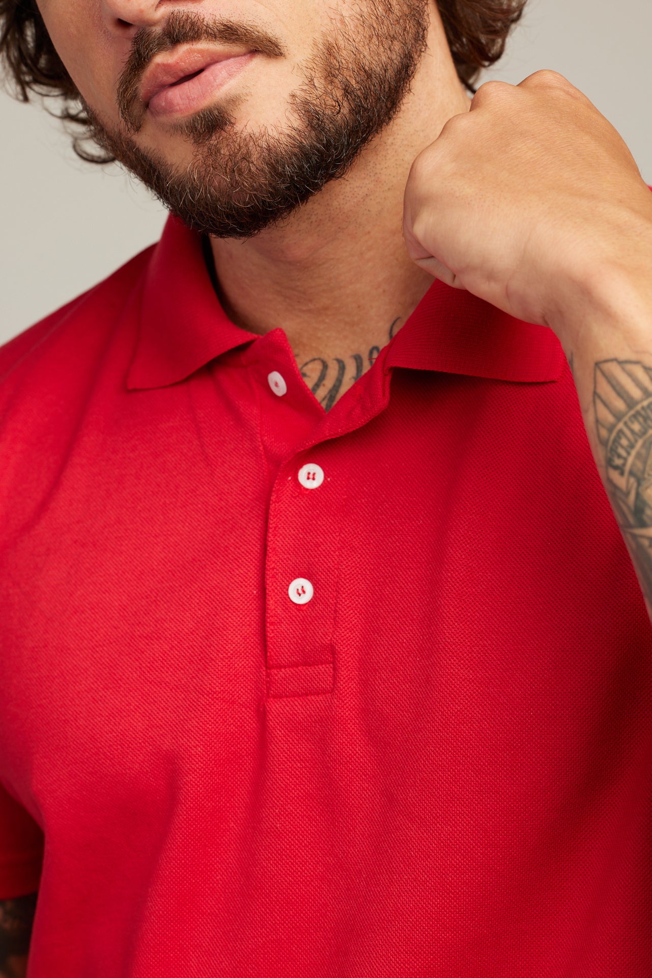 Camisa Polo Vermelho