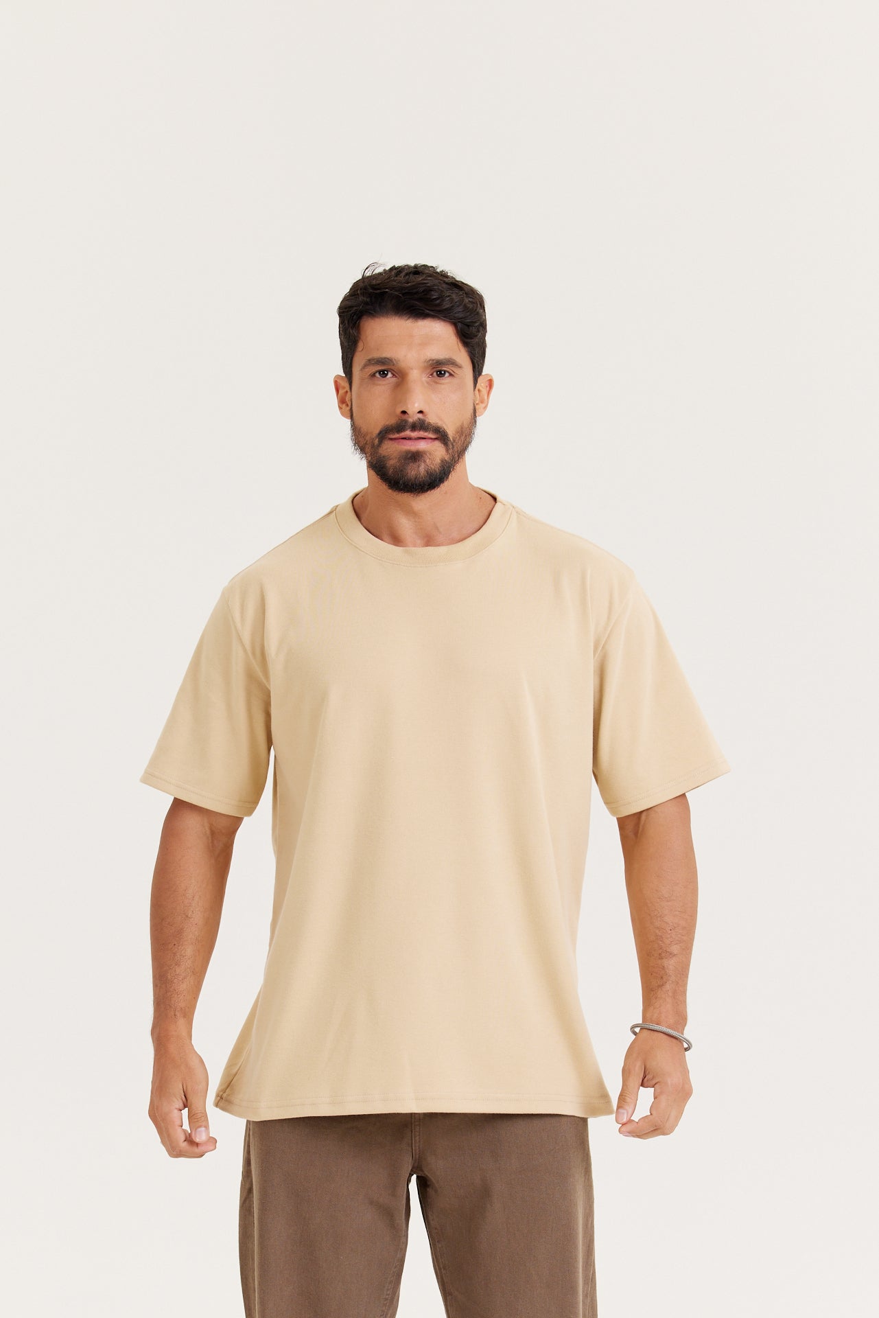 Camiseta Oversized Suedine
