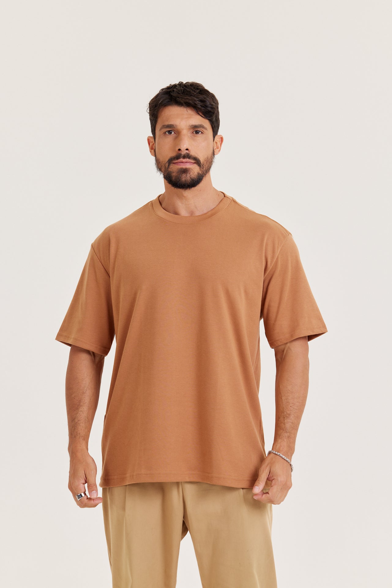 Camiseta Oversized Suedine