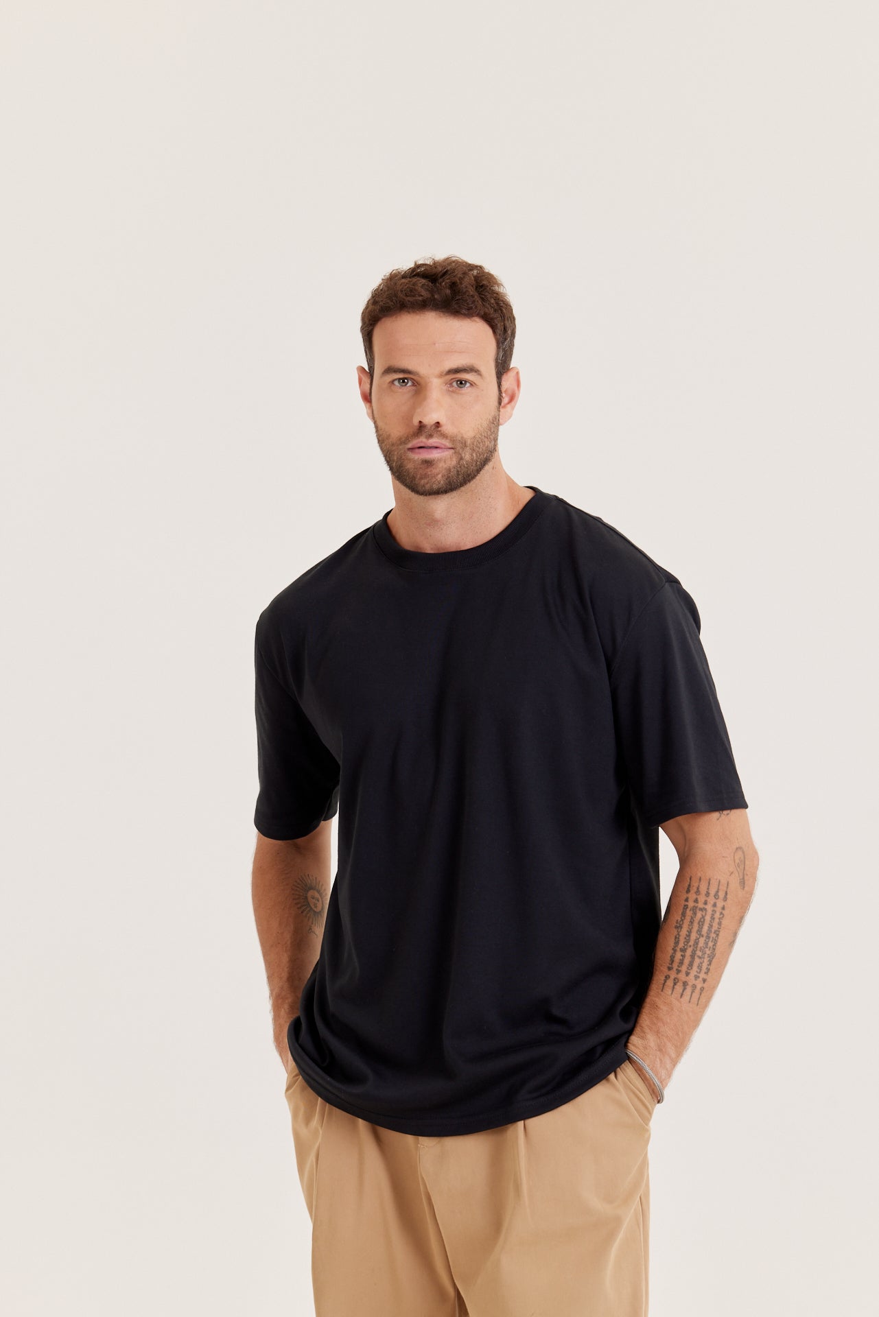 Camiseta Oversized Suedine