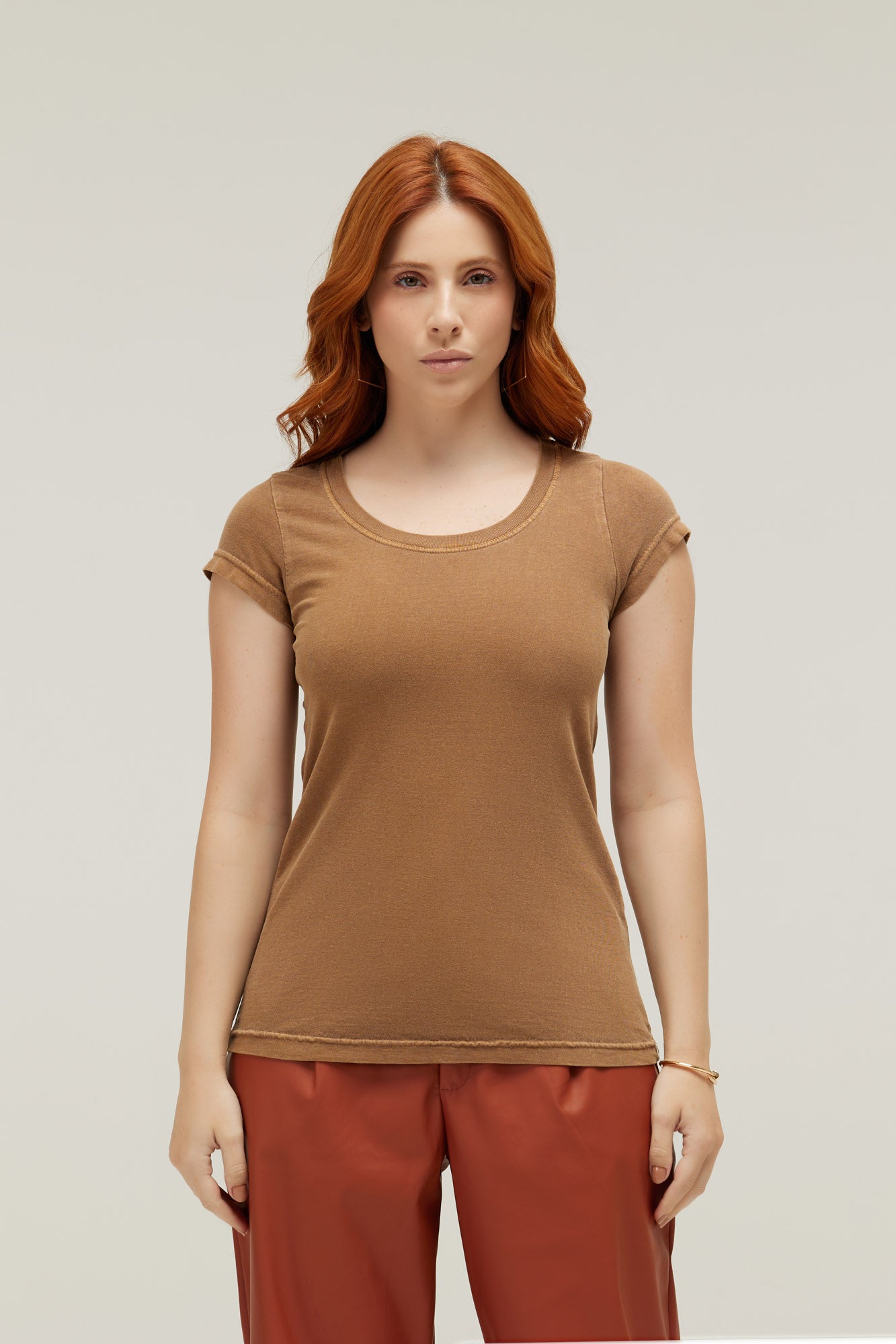 Baby long Estonada Marrom